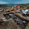 Baffin Island Archaeological Dig- photo by David Coventry (National Geographic)