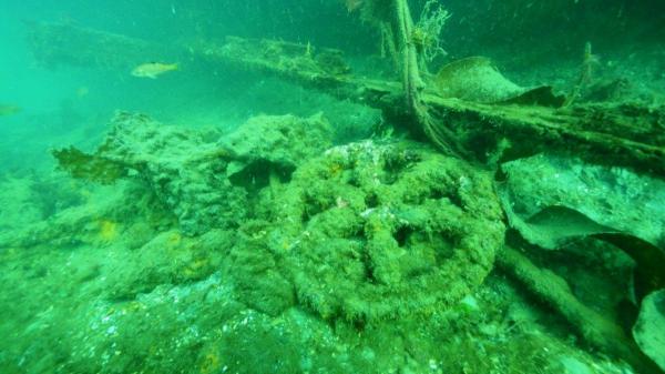 MV Queen - valve assembly from wreck