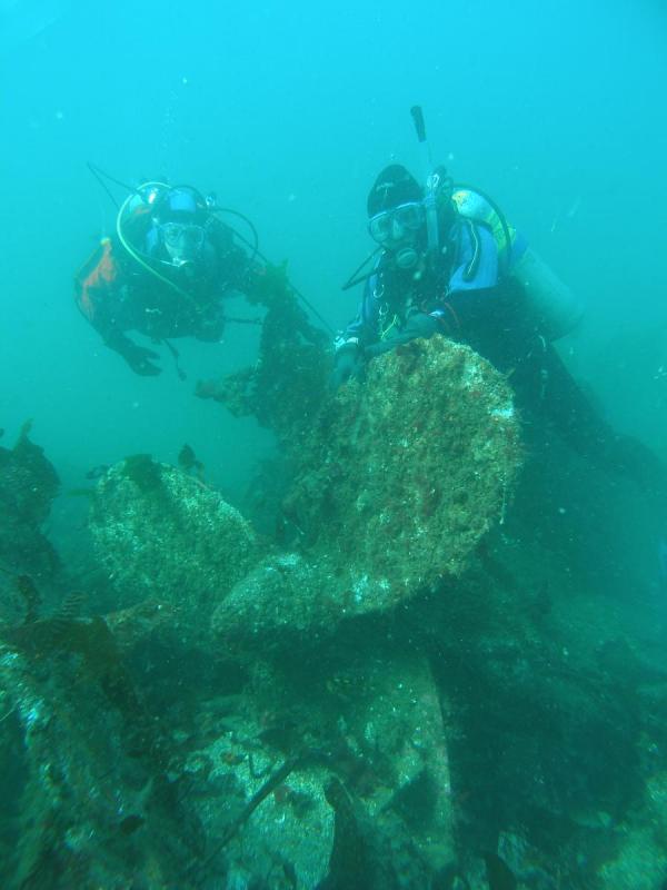 MV Queen - Jiri with Bob Simpson