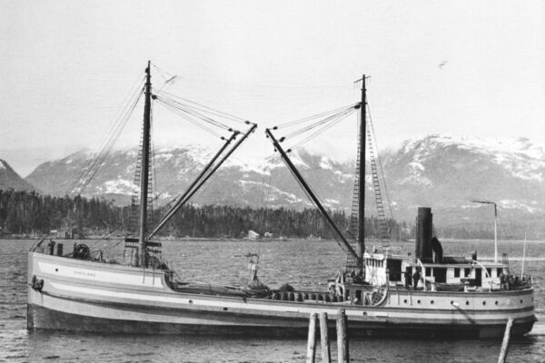 SS Admiral Knight as "SS Portland" (Photo: PSMHS Williamson Collection, Neg. no. 2877).