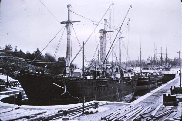 Robert Kerr in Esquimalt Graving Dock