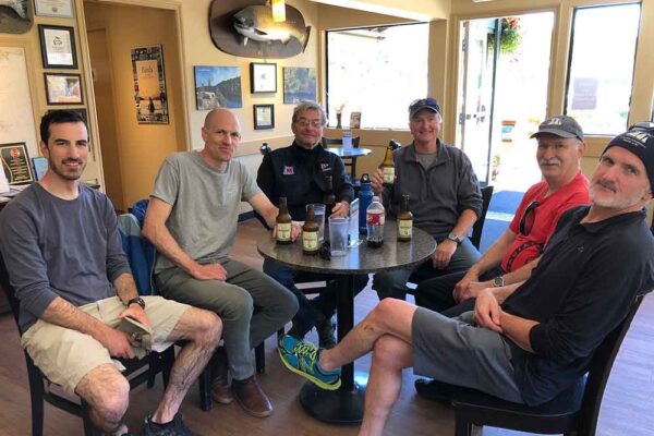 Dive-Galery-Group-at-Pedder-Bay-Marina-Relaxing-Post-Dive-George-Silvestrini-Photo-1000x750