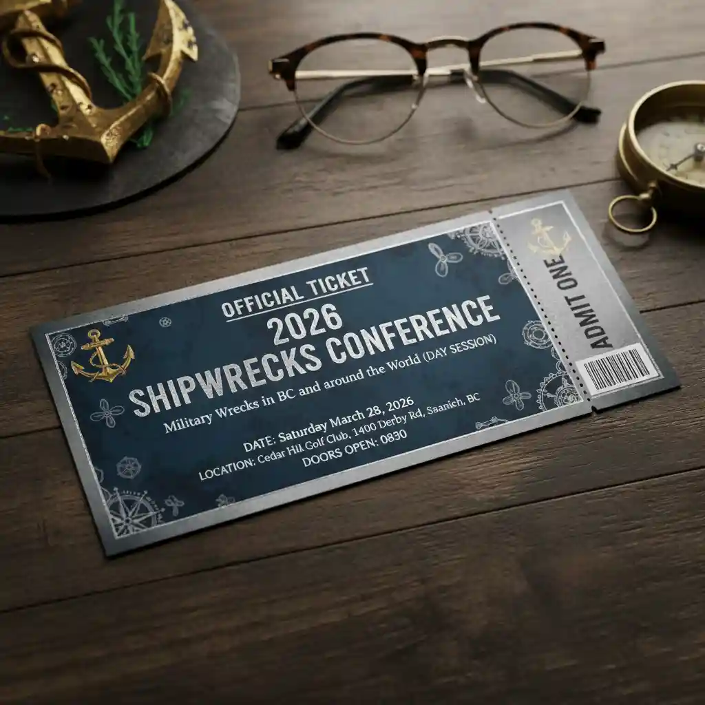 2026 Shipwrecks Conference - Military Wrecks in BC and around the World (DAY SESSION)