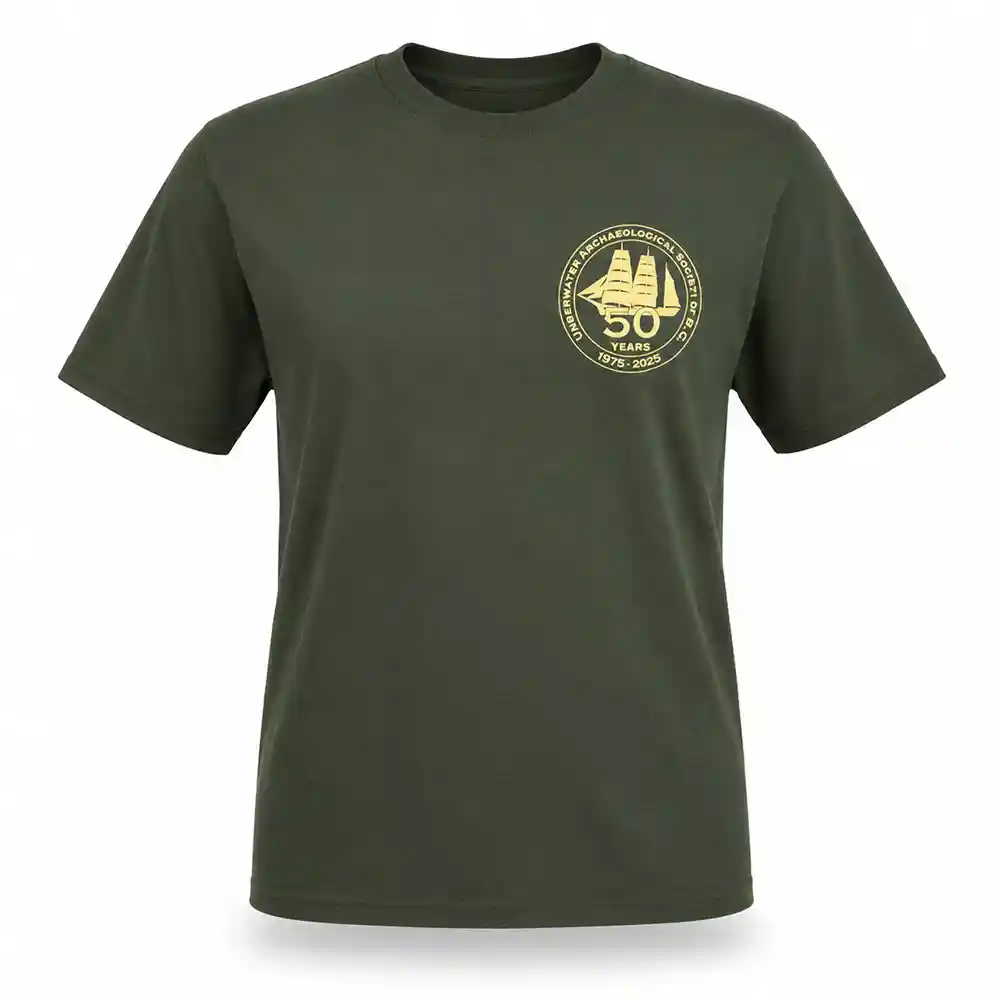 50th Anniversary UASBC Green T-Shirt